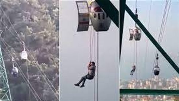 معاناة في الهواء استمرت ساعات.. تفاصيل حادث التلفريك المثير للجدل
