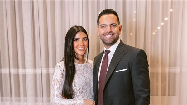 بالصور.. رجل الأعمال «محمد مغازي» يحتفل بخطوبته علي «ريم سامي»