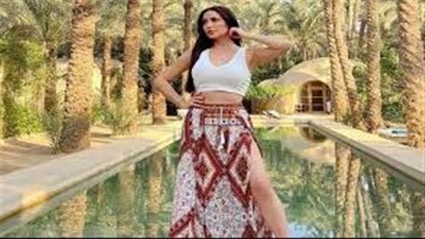 فستان مجسم.. نسرين طافش تخطف الأنظار بإطلالة مثيرة | شاهد