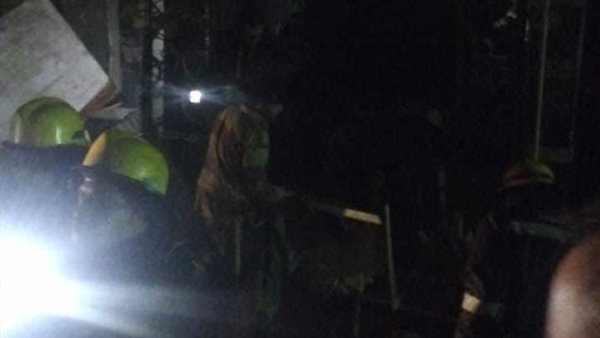 الحقونا البيت بيقع.. فيديو صادم من حادث انفجار الطالبية | شاهد