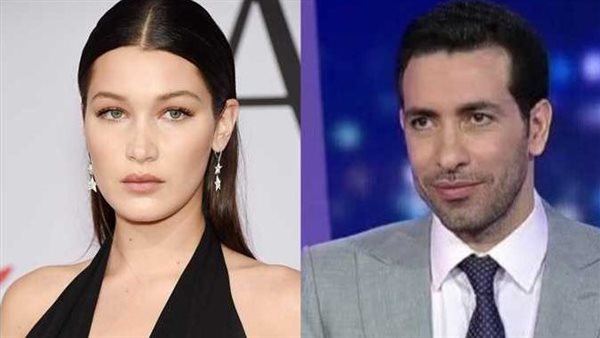 ‏ما القصة؟.. عارضة الأزياء بيلا حديد تُفاجئ جمهورها بصورة أبوتريكة | شاهد