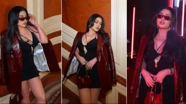 قصير للغاية.. إطلالة هيفاء وهبي في أسبوع الموضة بـ باريس تثير ضجة | شاهد