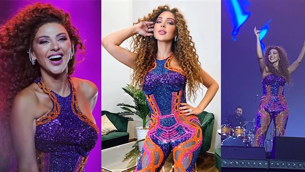 مين مستخبي تحت الفستان.. إطلالة ميريام فارس تشعل السوشيال ميديا | شاهد