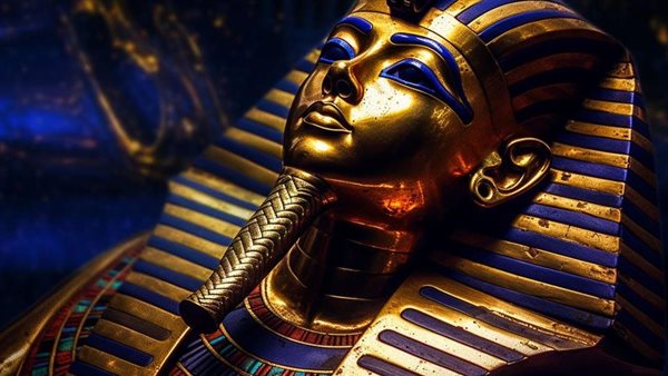 بعدما أثار الجدل..حقيقة المنشور المتداول عن جملة سرية في قناع توت عنخ آمون