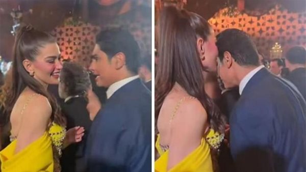 وشوشه برومانسية.. ظهور مثير لـ روان بن حسين وأحمد أبو هشيمة | فيديو