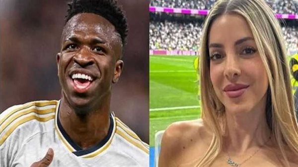 لحظات عاطفية.. حكاية الشقراء التي ظهرت مع فينيسيوس لاعب ريال مدريد | شاهد
