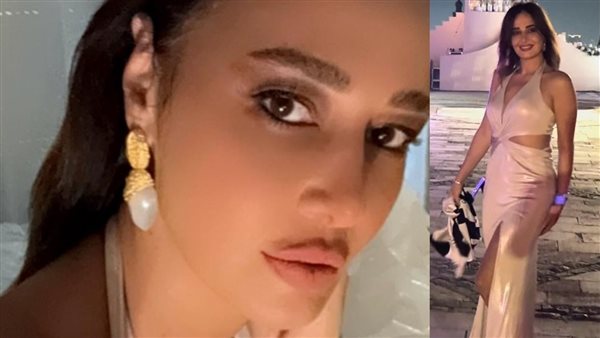 بعد صورتها مع أحمد سعد.. حلا شيحة تثير الجدل بالحمالات | شاهد 