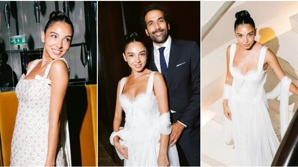 لن تتوقعه.. سعر فستان سلمى أبو ضيف في عقد قرانها يثير ضجة | شاهد 