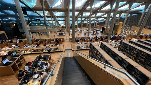 مكتبة الإسكندرية تفتح أبوابها لطلاب الثانوية العامة(صور)