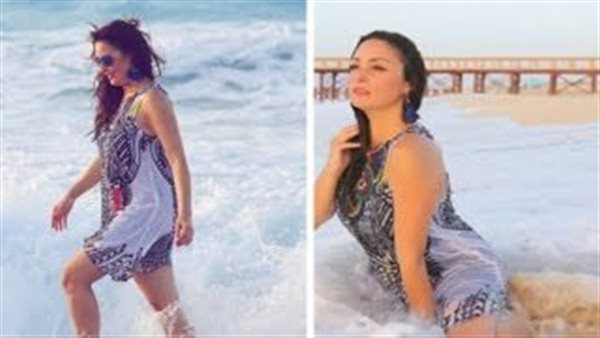 فستان قصير.. نيرمين الفقي تشعل السوشيال ميديا بهذه الإطلالة | شاهد