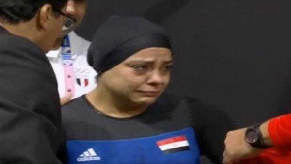 سر بكاء سارة سمير في أولمبياد باريس