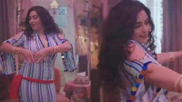 جيب قصير.. نهى عابدين تشعل السوشيال ميديا بهذه الإطلالة | شاهد