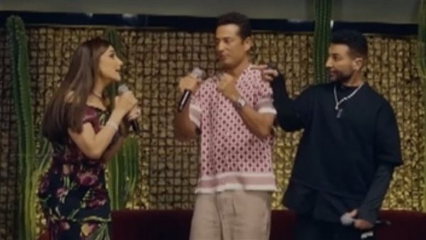 رقم صادم.. سعر قميص عمرو سعد في حلقة مي عمر يثير الجدل | شاهد