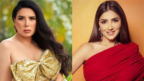 سعره مفاجأة.. مي عمر وعبير صبري بنفس الفستان فأيهما أجمل ؟ | شاهد