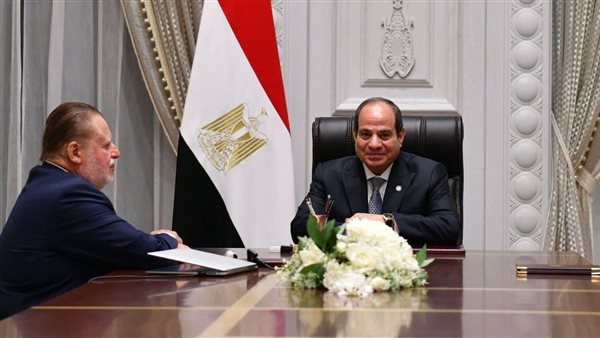 تفاصيل اجتماع الرئيس السيسي مع محافظ البنك المركزي