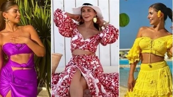 فستان لافت.. ملك قورة تثير الجدل على البحر | شاهد