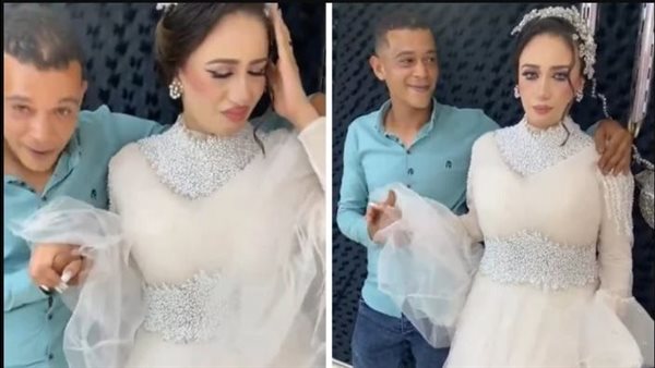 مش لابس بدلة.. تعليق غير متوقع من عريس المغصوبة على الجوازة