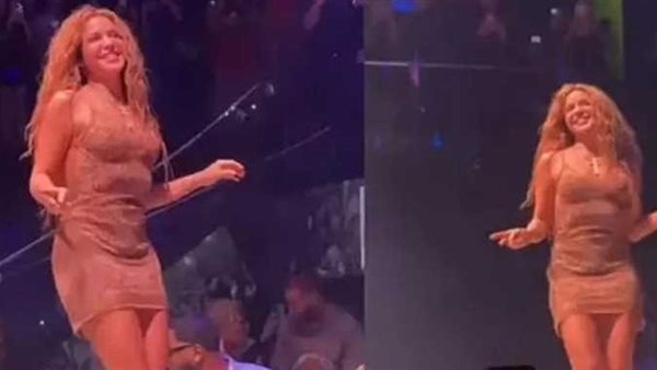 صور غير لائقة.. شاكيرا تغادر مسرح حفلها بعد موقف محرج | فيديو