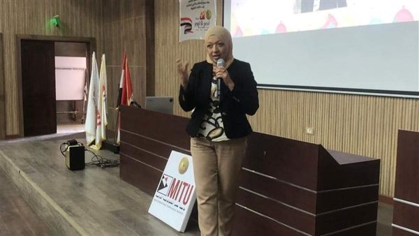 أمين عام صندوق تطوير التعليم تشهد حفل استقبال الطلاب الجدد والقدامي بجامعة مصر التكنولوجية