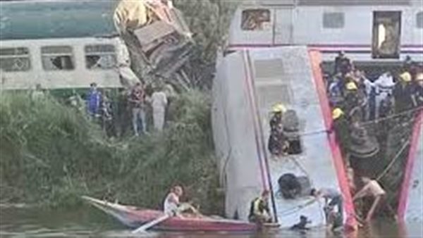 حادث تصادم قطاري المنيا.. الصحة تكشف تفاصيل الواقعة | فيديو