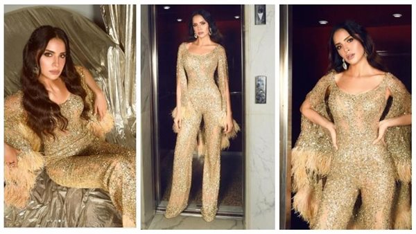 الدانتيل الشفاف.. آمال ماهر تثير الجدل بهذه الإطلالة | شاهد