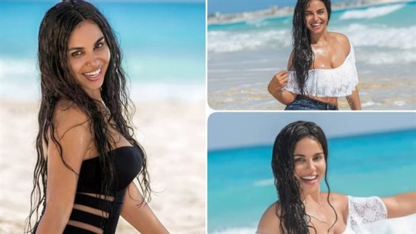 نسرين أمين تشعل السوشيال ميديا بإطلالة رياضية | شاهد 