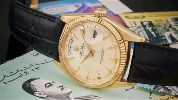 رولكس ذهب.. تفاصيل عرض ساعة جمال عبد الناصر بمزاد علني في أمريكا | شاهد