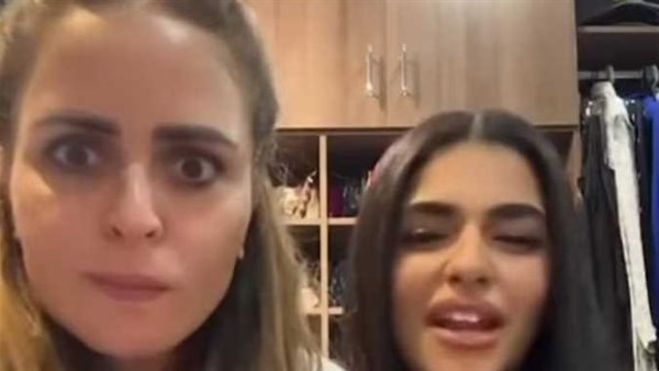 نسخة من أمها..فيديو طريف لابنة أحمد السقا مع مها الصغير | شاهد