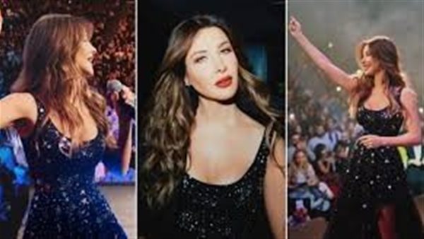 فستان أسود لامع.. نانسي عجرم تثير الجدل بهذه الإطلالة | شاهد