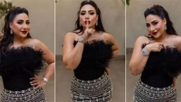 فستان لافت.. بوسي تثير الجدل بهذه الإطلالة | شاهد 