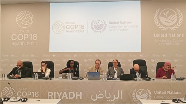 حلمى ابو العيش يستعرض رؤية سيكم لمكافحة التصحر في مؤتمر الأطراف بالرياض