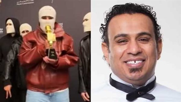 بعد جائزة بيلبورد.. لقطة طريفة بين توليت ومحمود الليثي بسبب عم المجال | فيديو