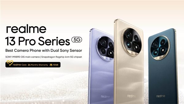 ريلمي تطلق سلسلة هواتف realme 13 Pro مع كاميرات مذهلة وتصميم رائع