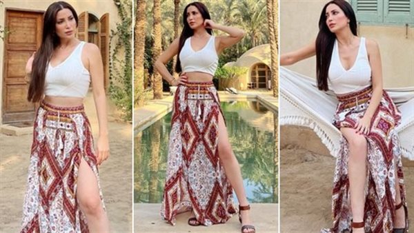 شورت قصير.. نسرين طافش تثير الجدل بإطلالة جريئة | شاهد