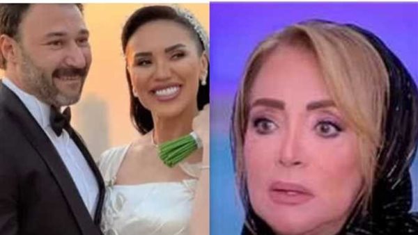 الغل والسواد مالي قلوبكم.. هجوم ناري من شهيرة على منتقدي زفاف مي فاروق ومحمد العمروسي | شاهد