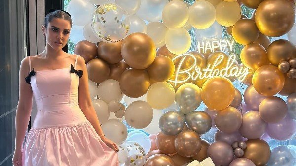 فى عيد ميلادها الـ 45.. درة تخطف الأنظار بإطلالة لافتة | شاهد