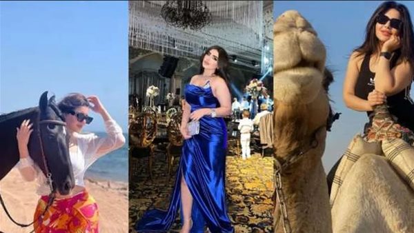 فستان قصير.. خطيبة مسلم تثير الجدل في عيد ميلادها | شاهد 