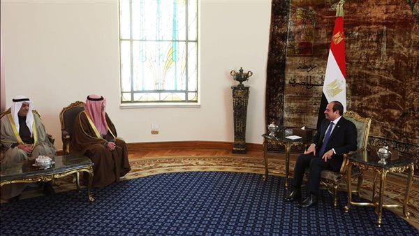 الرئيس السيسي: حريصون على تعزيز التعاون مع الكويت في كافة المجالات