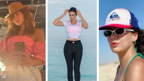 احتفالات صيفية مبكرة.. إطلالاة جريئة لنجمات الفن على البحر | شاهد