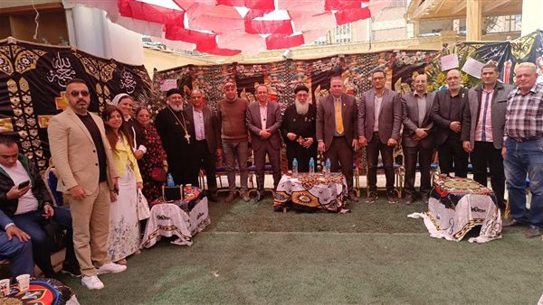 رئيس جامعة سمنود التكنولوجية يزور كنيسة الشهيد أبانوب والسيدة العذراء مريم