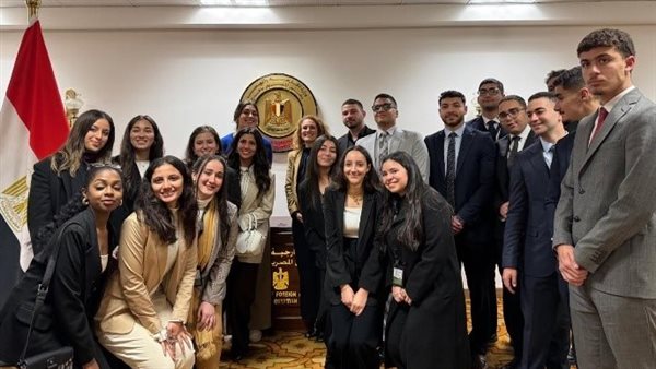 طلاب حقوق الجامعة الألمانية بالقاهرة يشاركون في النسخة الأولى من برنامج النيابة العامة