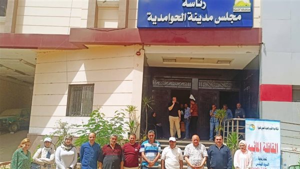 مياه الشرب بالجيزة تنظم قافلة مائية بمدينة الحوامدية | شاهد