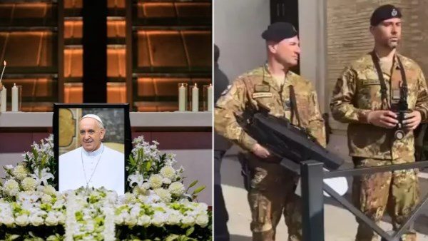  زي أفلام الخيال العلمي.. ما سر السلاح الغريب في جنازة البابا فرانسيس؟ 