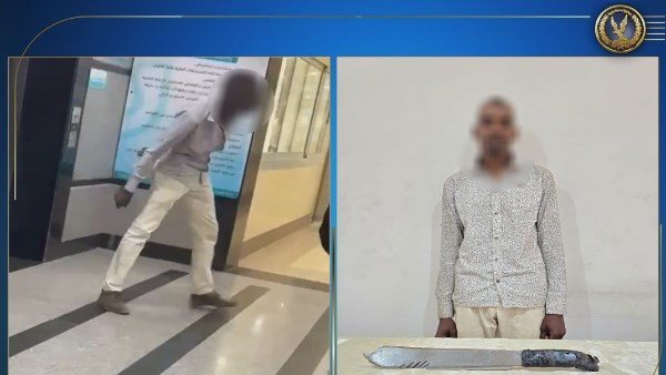  عنده مشكلة مع مراته.. القصة الكاملة لتعدي شخص على العاملين بمستشفى | شاهد