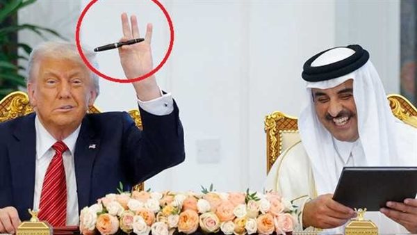 لن تتوقعه..كم سعر القلم الفاخر الذي أهداه أمير قطر لـ ترامب؟ | شاهد