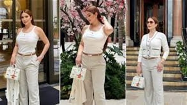 بالكاجوال.. نسرين طافش تثير الجدل بإطلالة عصرية | شاهد