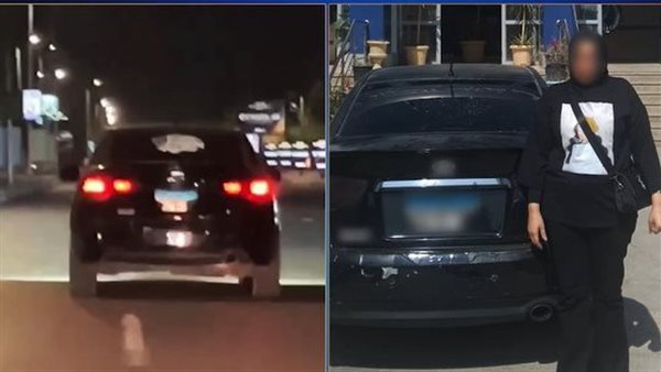  تفاصيل مثيرة في القبض على فتاة طمست لوحات سيارتها بالقاهرة | فيديو 