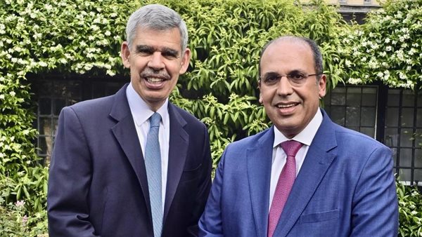 رئيس الجامعة البريطانية يلتقي بالدكتور محمد العريان خلال زيارته للمملكة المتحدة