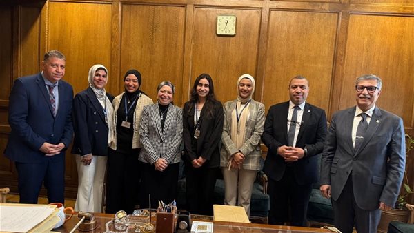  طلاب كلية الحقوق بالجامعة الألمانية بالقاهرة يزورون المحكمة الدستورية العليا