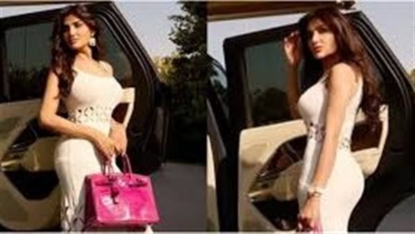 فستان مجسم.. مي عمر تستعرض أنوثتها | شاهد